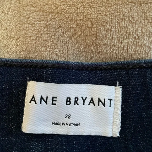 Lane Bryant Dark Blue Plus Size Denim Women's Jeans - Picture 2 of 6